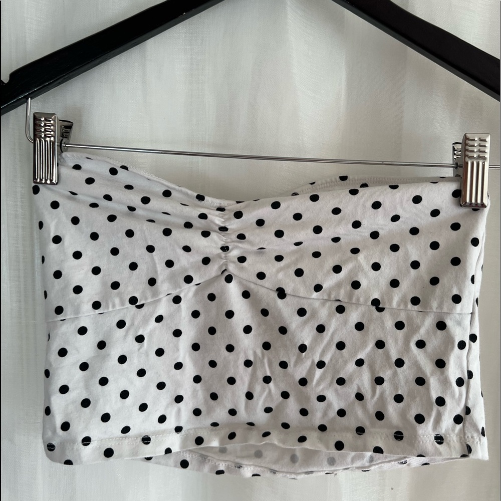 pikes for tube top! black and white:) fits xs/small
